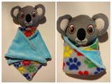 Koala Lovey, cuddle security blanket.